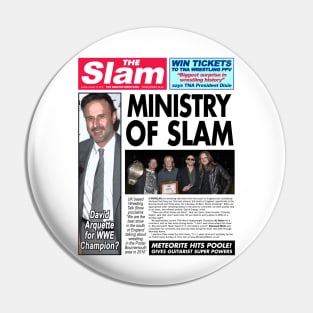 The Slam News Paper - Ministry Of Slam Pin