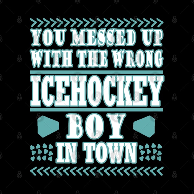 Ice Hockey Ice Stadium Ice Cream Bodycheck Puck Boys by FindYourFavouriteDesign