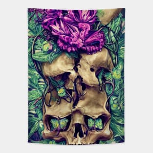 Bones and Botany Tapestry