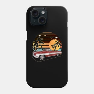 Oldsmobile Starfire Convertible 1962 car sunset Phone Case