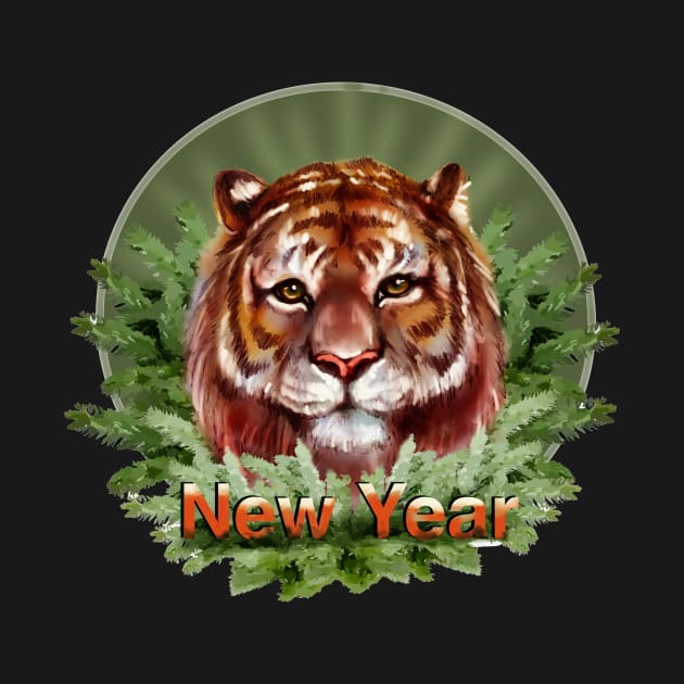 tiger new year by EEVLADA