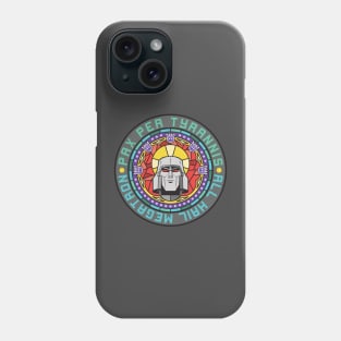 Megatron stained glass emblem Phone Case