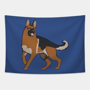 German Shepherd Tapestry