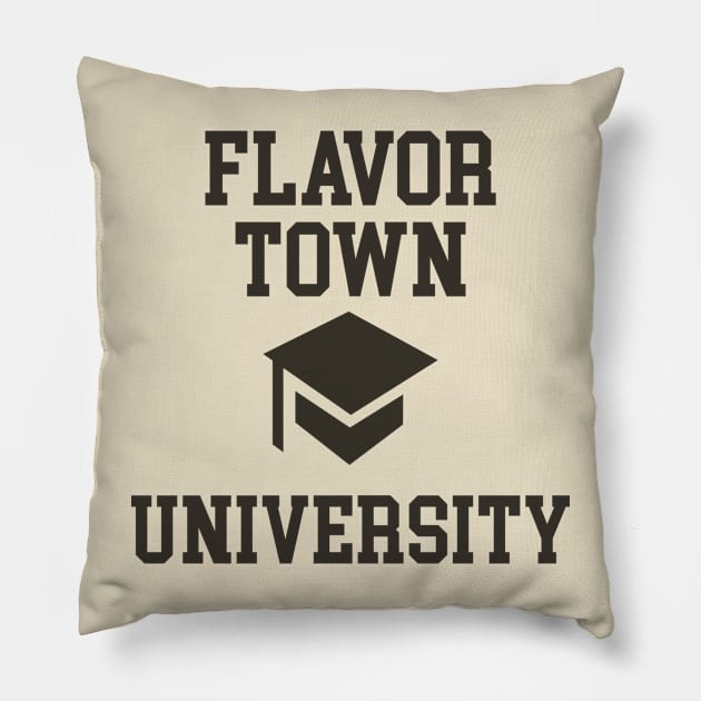 University Pillow by zerobriant