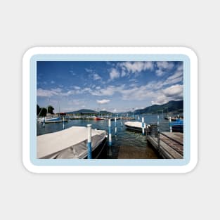 Iseo Town Marina, Italy Magnet