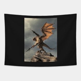 Dragon Man Tapestry