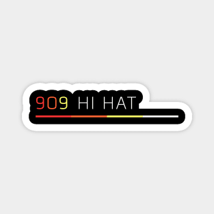 TR 909 Hi-Hat Retro Vintage Drum Machine Magnet