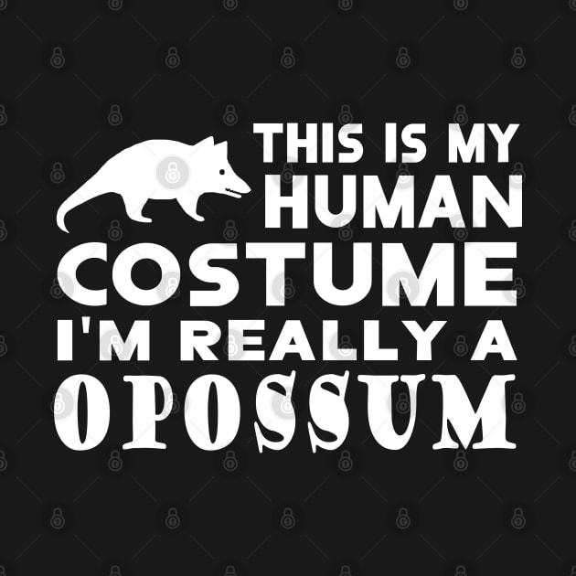 human costume possum design camping fan by FindYourFavouriteDesign