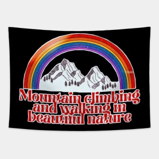 Mountains are natural energy Tapestry