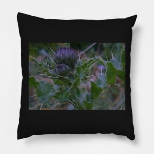 Thistle Buds Pillow