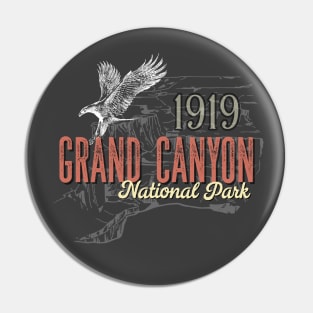 Grand Canyon National Park Arizona AZ Vintage Eagle Pin