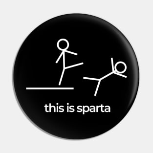 this is sparta Pin