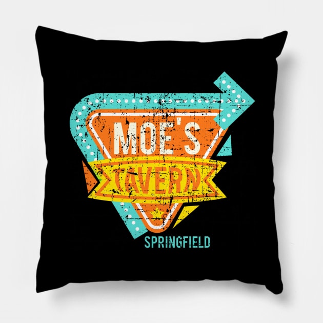 Moe's Tavern Pillow by woodsman