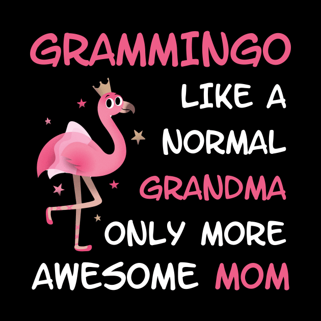 Grammingo like a normal grandma only more awesome mom with cute flamingo by star trek fanart and more