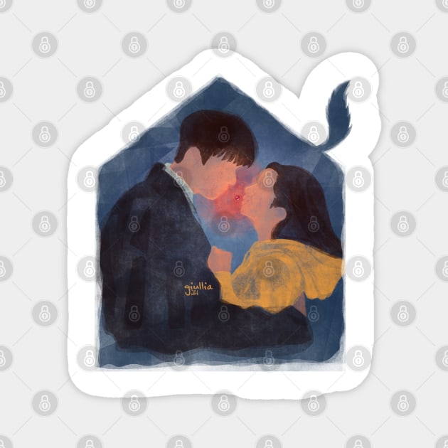 My rommate is a gumiho FANART 01 Magnet by Giullia - Yeppeunyeppeun Art