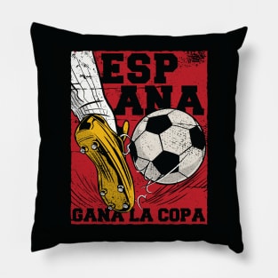 Espana Gana la Copa // Spain Win the Cup Pillow