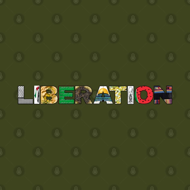 LIBERATION - PALESTINE Images - Front by SubversiveWare