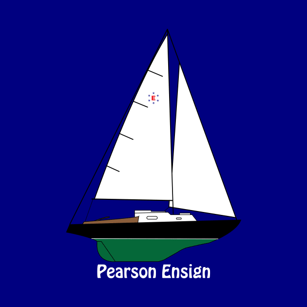 Pearson Ensign Sailboat by CHBB