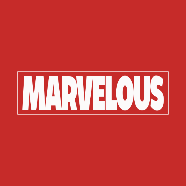 MARVELOUS - Marvel - T-Shirt | TeePublic