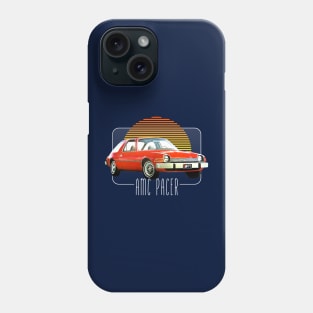 AMC Pacer -- Retro Classic Car Lover Design Phone Case