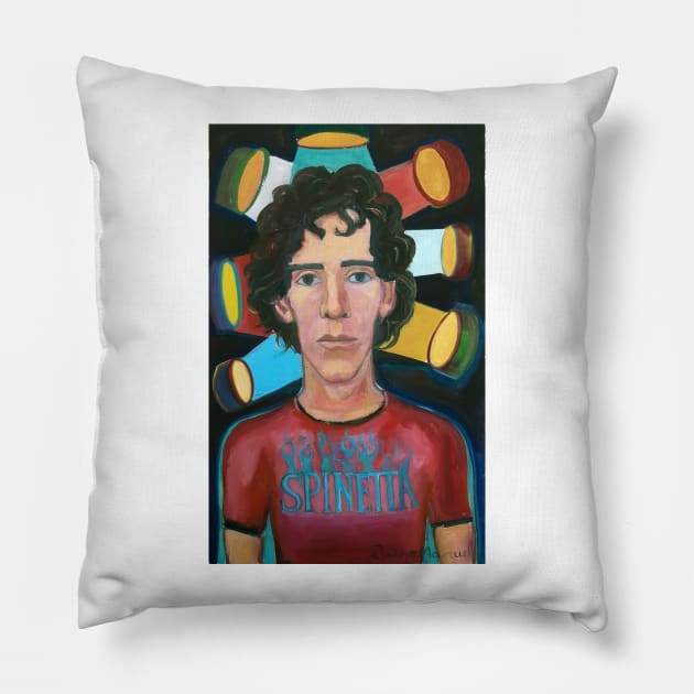 Luis Alberto Rockstar Pillow by diegomanuel