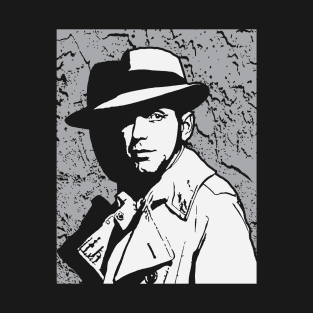 Humphrey Bogart - Golden Age Movie Star T-Shirt