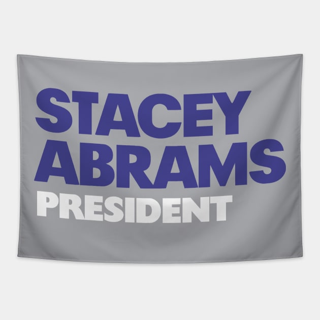 Stacey Abrams President 2024 | Women In Politics Tapestry by BlueWaveTshirts