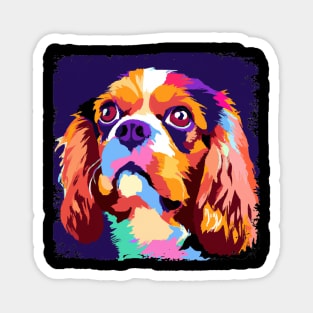 Cavalier King Charles Spaniel Pop Art - Dog Lover Gifts Magnet