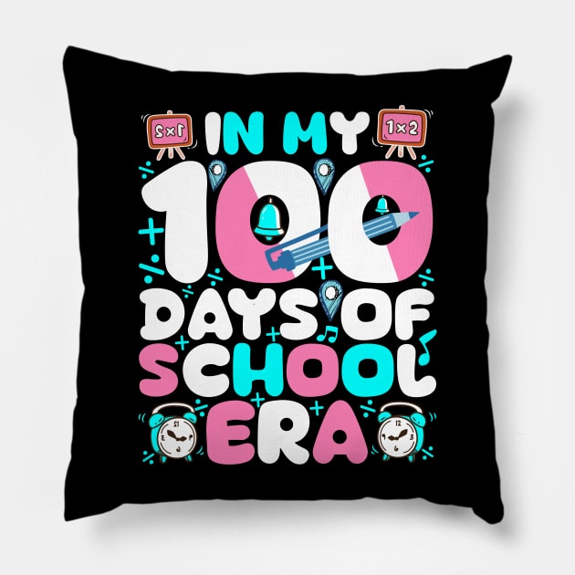 In my 100 days of school era Pillow by badrianovic
