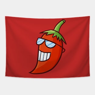 Summer Red Chili Tapestry