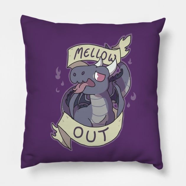 Mellow Out Pillow by goccart