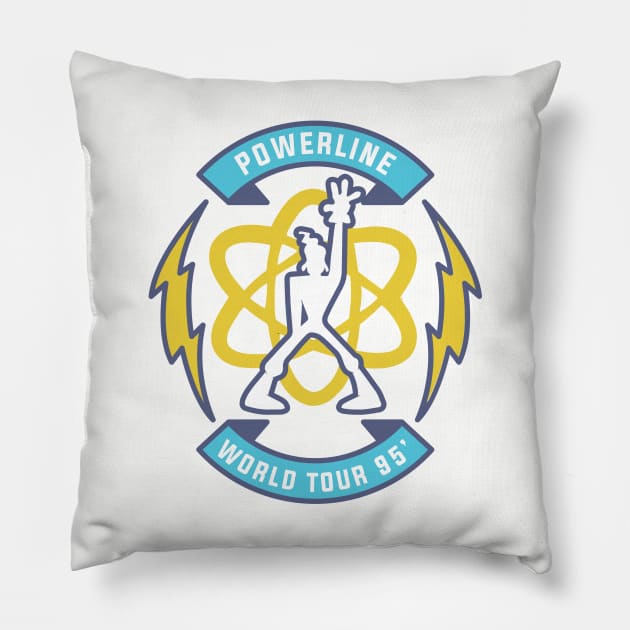 Powerline Pillow by Batg1rl