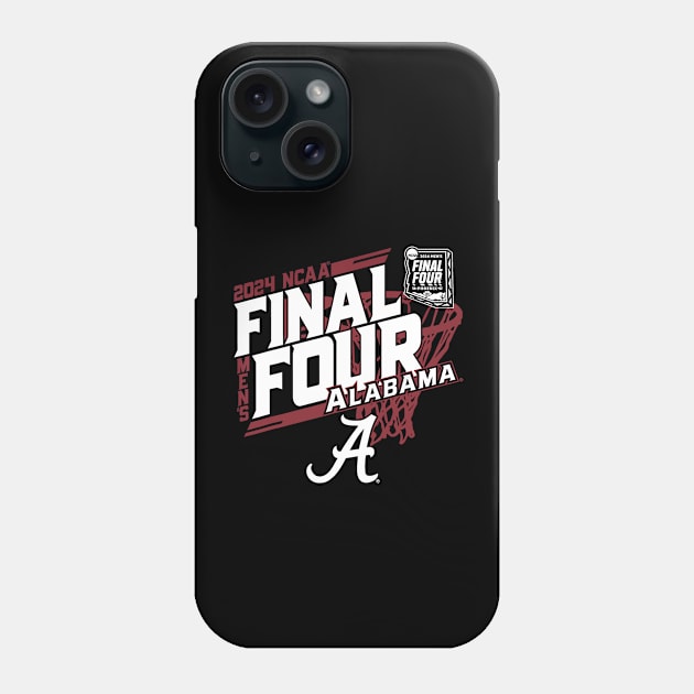 Alabama Crimson Tide Final Four 2024 March Madness Phone Case by YASSIN DESIGNER