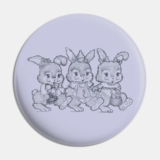 Love Buns on Parade Pin