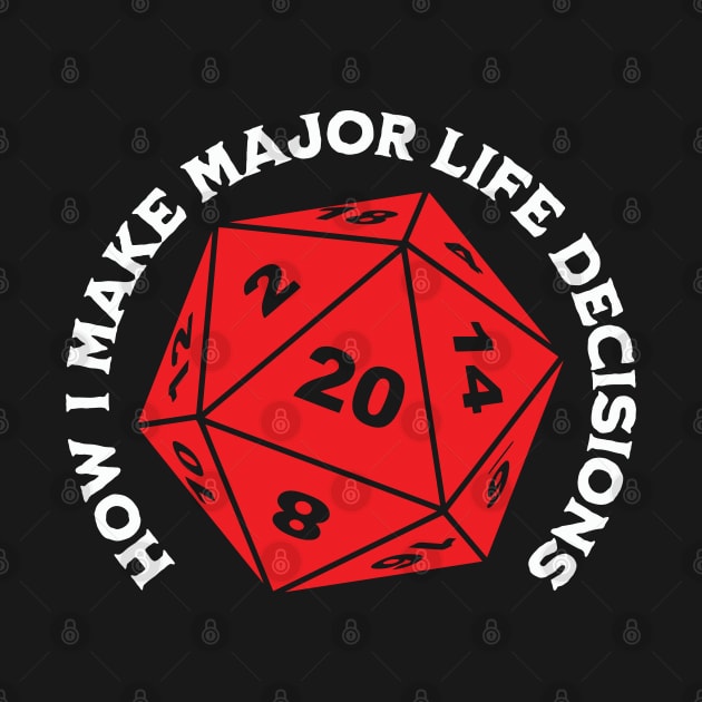 How I Make Major Life Decisions by Geektastic Designs