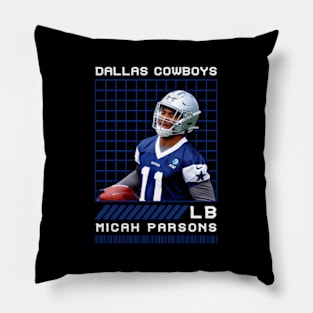 Micah Parsons - Lb - Dallas Cows Pillow