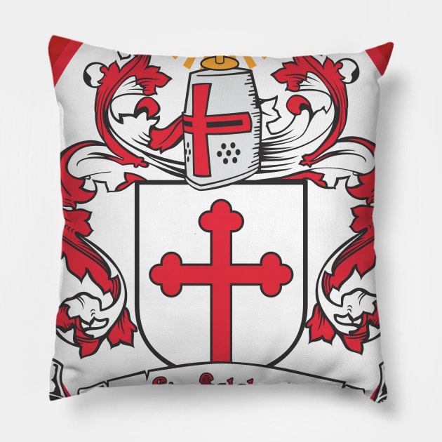 Sir Galahad the Pure Pillow by MBK