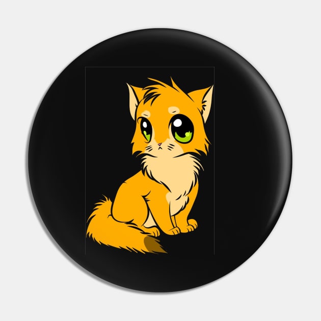 Cat T-shirt Pin by Alpha-store