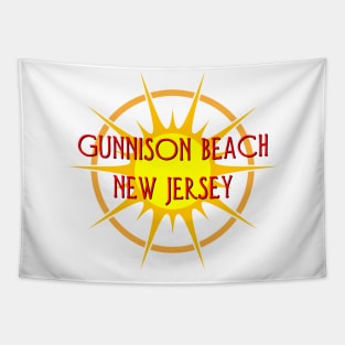 Life's a Beach: Gunnison Beach, New Jersey Tapestry