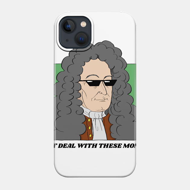 Cant Deal With These Monads (color) - Leibniz - Phone Case