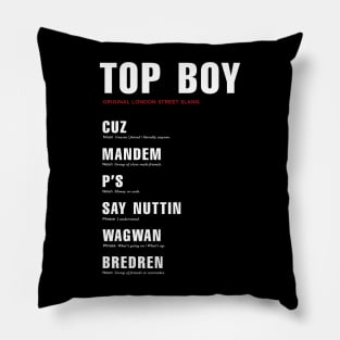 Netflix Top Boy London slang explainer Pillow