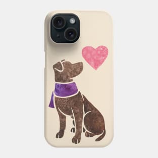 Patterdale Terrier watercolour Phone Case