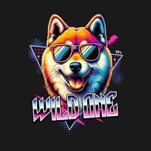 Wild One Shiba Inu Dog T-Shirt