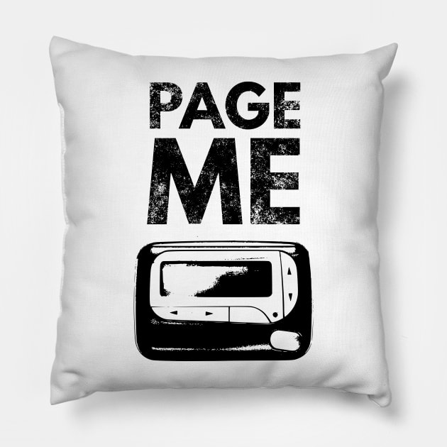 Page me Pillow by throwback