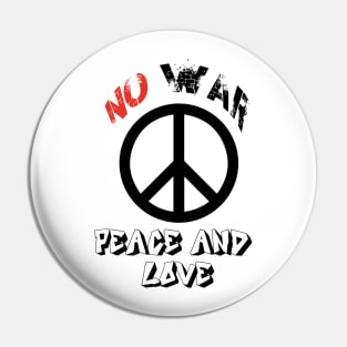 Not to the war Pin