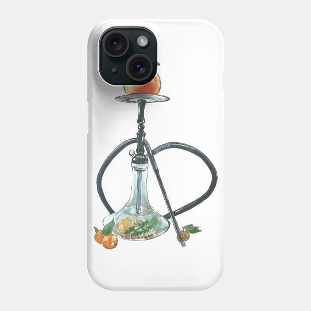 Hookah Phone Case by Keen_On_Colors