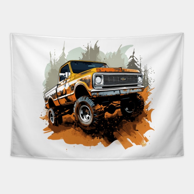 C10 Offroad Classic Tapestry by Kid Relic