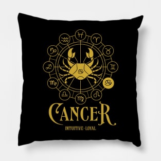 Cancer Zodiac Pillow