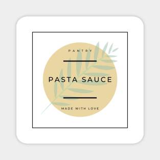Pasta Sauce Pantry Label Magnet
