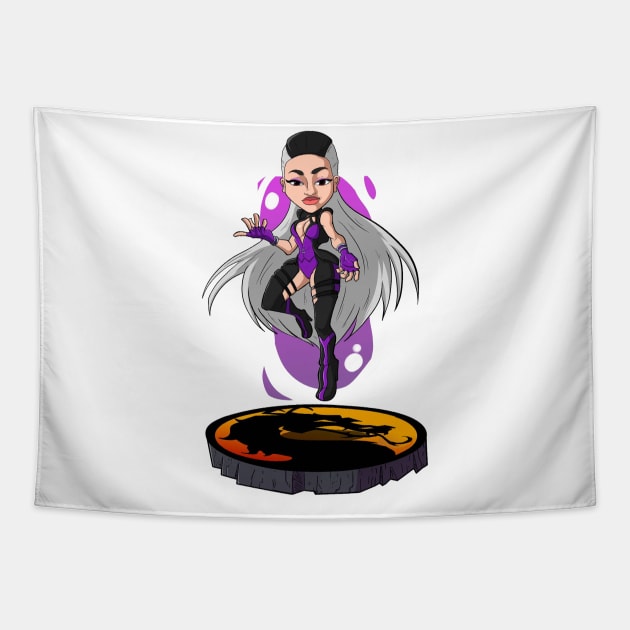 sindel Tapestry by dubcarnage